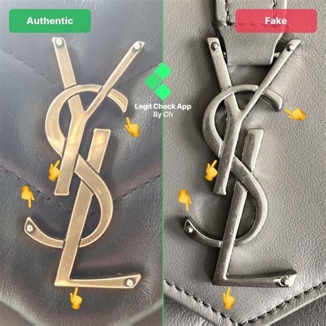 ysl lou camera bag fake vs real|used ysl purse authenticity.